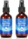 Semprotan Oil Magnesium Topik, Semprotan Minyak Magnesium Murni, 100% Murni, Sumber Cepat Dengan Benturan Kuat Minyak 2.02 Fl Oz (2 Fl Oz (Paket 2)