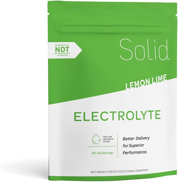 Solid Rounds Electrolite Tablet, 80 / pk (Lemon- Lime)