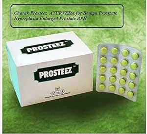 20 Tablet dari Charak Prosteez Herbal Benign sujud Hyperplasia Enlarged Prostate Bph