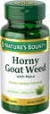 Nature 's Bounty Horny Goat Weed with Maca, Herbal Health Supplement, 60 Kapsul