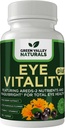 HIJAR VALLEY NATURALS Eye Plus Suplemen, dengan Auds-2 Nutrients, Maquibright, Marigold Flower, Vitamin C & E, Zinc, Copper, 60 Capsules (1)
