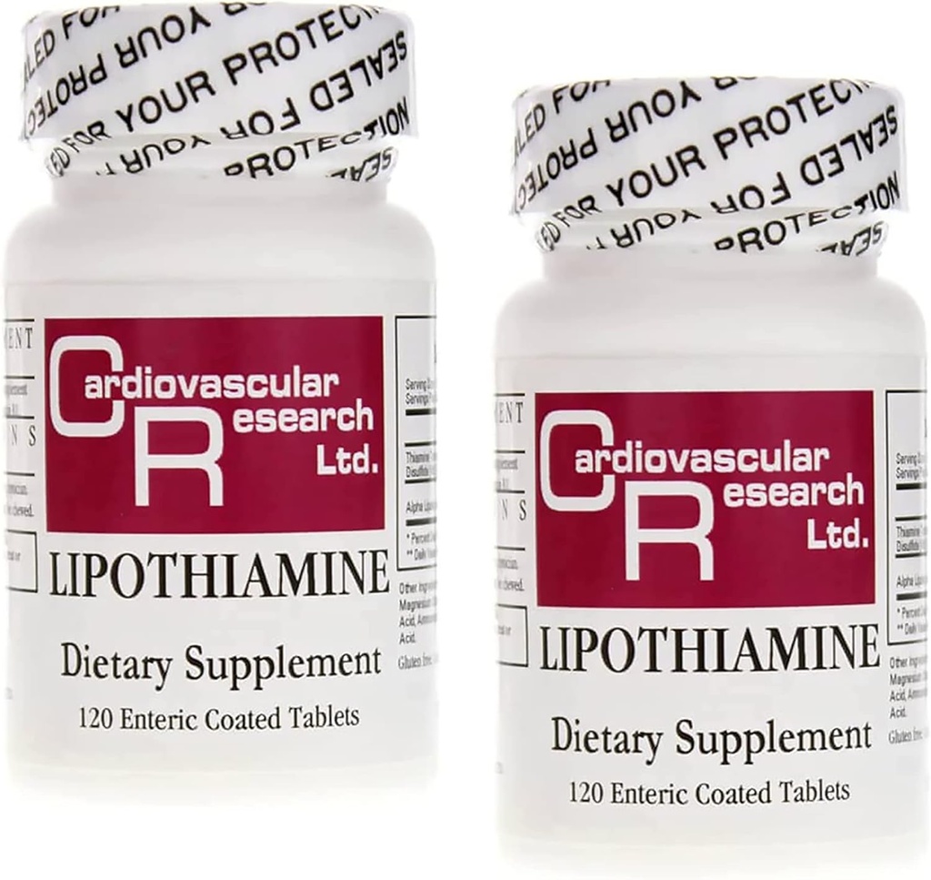 Tambahan B1 240 Tablet - Vitamin B1 Sekarang dengan Alpha Lipoic Acid - 2 X 120 Count