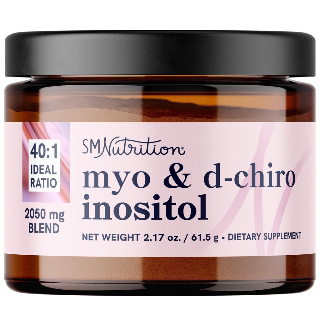 Myo- Inositol & D-Chiro Inositol Powder 124; Hormone saldo untuk Perempuan 124; Ideal 40: 1 Rasio 124; Myo 2000mg, D Chiro 50mg 124; Regulate Menstrual Siklus dan Dukung Ovarian Kesehatan 124; 30 Servings, 2.17 oz.