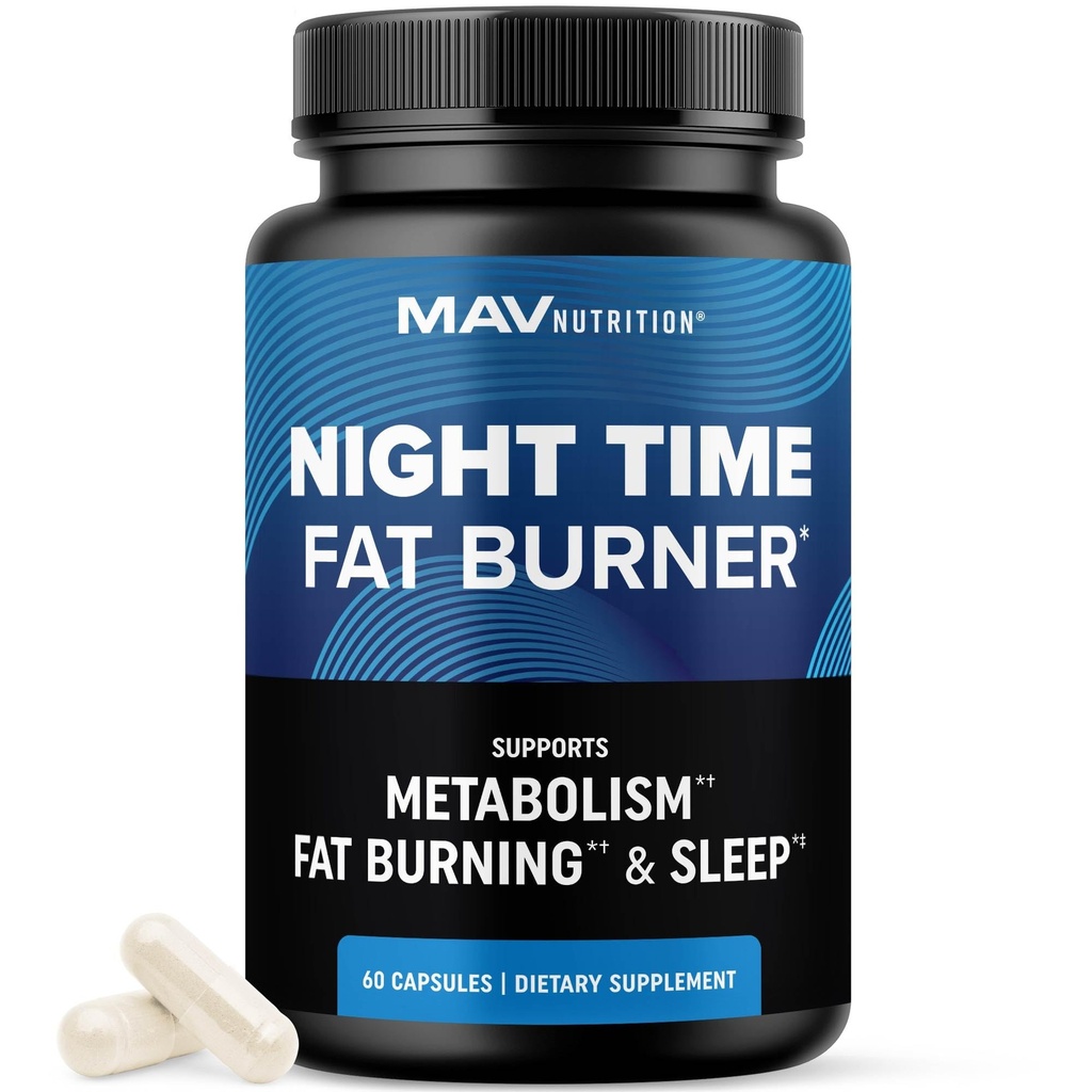 Night Time Fat Burner for Wheight Loss Duck & Sleep Aid 124; Appetite Supresant, Carb Blocker, Nighttime Metabolisme Booster for Womach Fat Burner & Night Shred with Melonderin Mel4; Nor-GMO, Egan 60ct