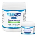 KALA HEALTH MSMPure Fine Powder 1lb dan Muscle & Joint Cream 2oz Bundle