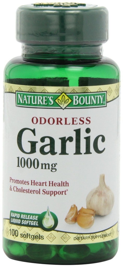 Nature 's Bounty Ekstrak 1000 mg, 100 Rapid Lepaskan Softgels (Paket 6)