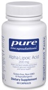 Enkapsul Murni Alpha Lipoic Acid 200 mg - 200mg ALA - Dukungan Hati & Antioksidant * - untuk Kesehatan Nerve & Carb Metabolisme - Vegan & Non-GMO Tambahan - 60 Kapsul