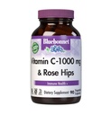 Bluebonnet Nutrition Vitamin C-1000 mg Plus Rose HIPS Vegetable Capules, for Imune Health, for Antioksidant Protection, Soy Free, Gluten Free, Non-GMO, Kosher, Dairy Free, Vegan, 90 Count
