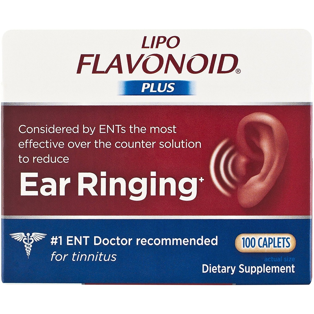 Lipo- Flavonoid Plus Dietary Supplement Ear Health, 100 Cacah (Paket 2)