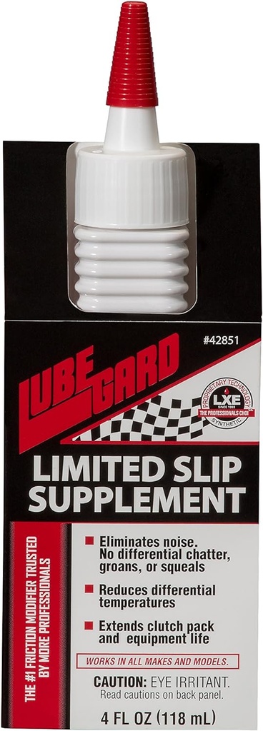 Lubegard 42851 Limited Slip Suplement, 4 f.oz.