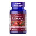 Puritan 's Pride Premium Lycopene 20mg, Dietary Suplement for Prostate, Antioksidant, Heart Health Support, 1 Monday Supply, 60 Rapid RAPgels