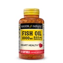 MASON NATURAL Mason Fish Oil 10000mg Omega- 3 Softgels