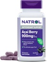 Natrol Acai Berry 900 mg per Serving, Tambahan Dietary untuk Dukungan Antioksidant, 75 Capsules, 37 Hari Supply