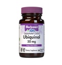 Bluebonnet Nutrition Cellular Active CoQ10 Ubiquinol 50 mg Vegetarian Softgels, Heart Health & Cellular, Ubiquinol dari Kaneka, Non GMO, Gluten Free, Soy Free, Milk Free, 30 Vegetarian Softgels