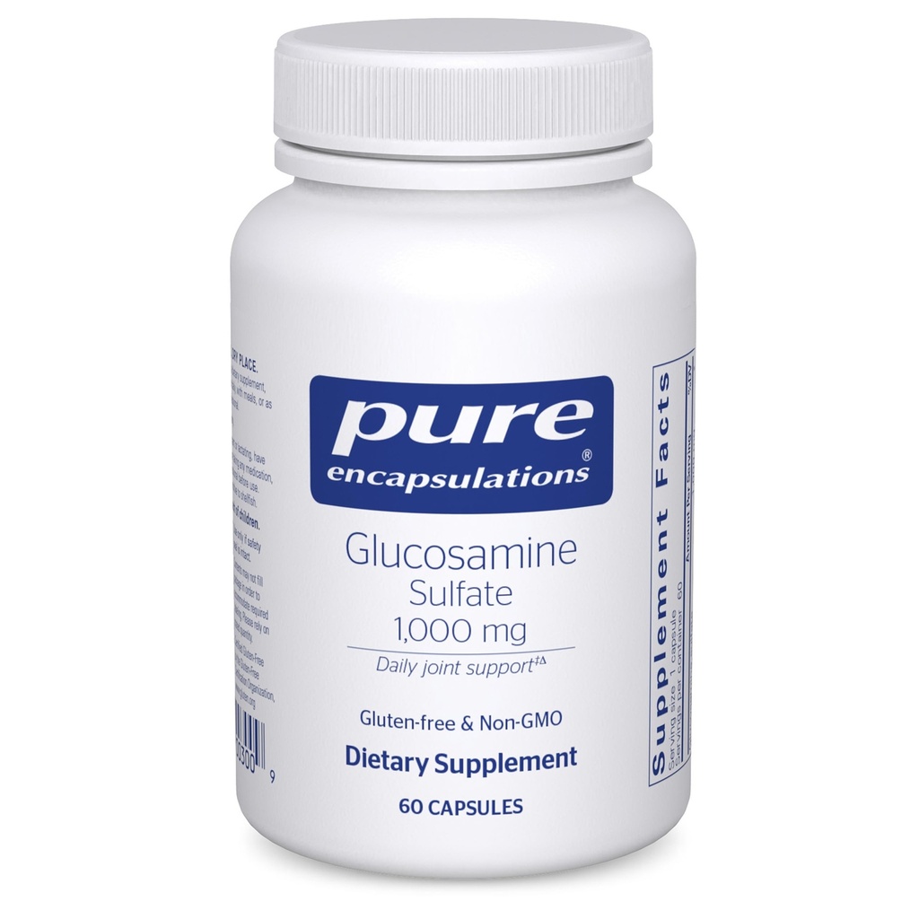 Penambahan Murni Glucosamin Sulfate 1.000 mg 124; Tambahan untuk Dukungan Gabungan dan Mobility, Kesehatan Cartilage, dan Konektor Jaringan * 124; 60 Capsules