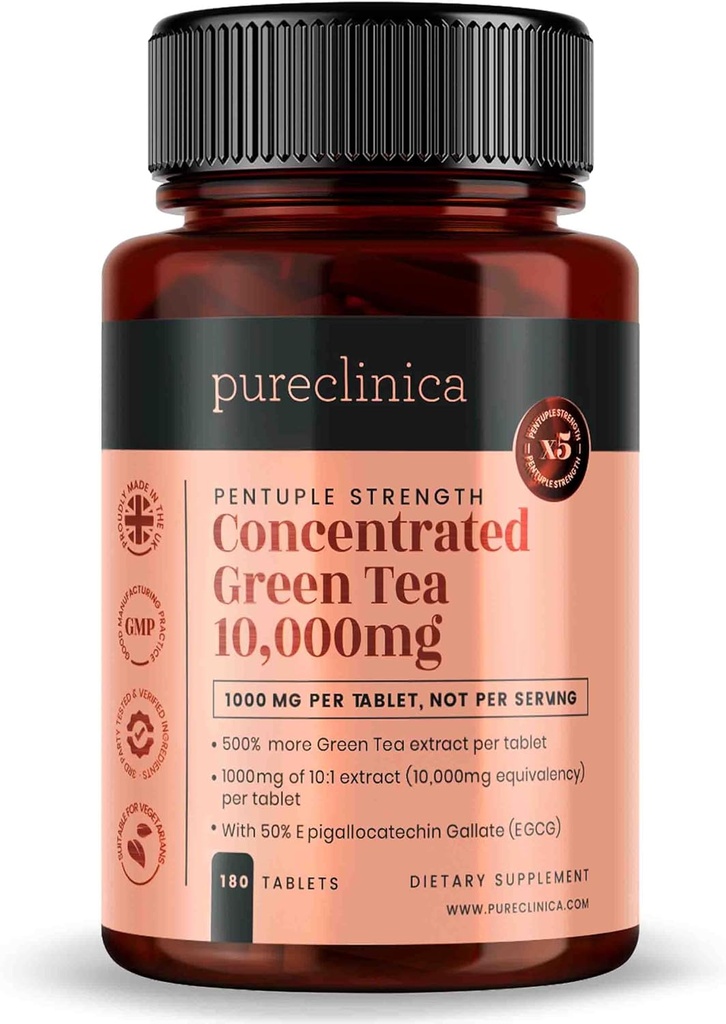 pumonica konsentrasi Teh Hijau 10.000mg x 180 tablet