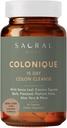 15 Hari Colon Cleanse - Dukungan Digetical untuk Cleansing, Senna Leaf, Cascara Sagrada, Psyllium Husk, Flaxseed, Aloe Vera, Propoles dan More.