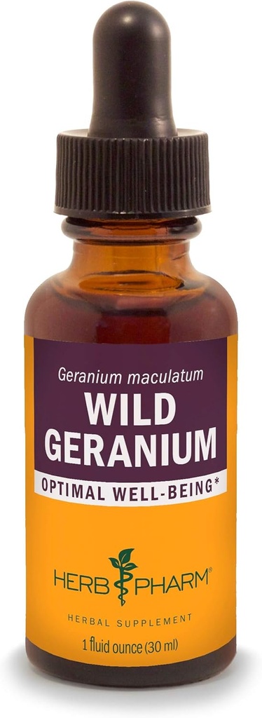 Herb Pharm Wild Geranium (Cranebill) Cair Extract - 1 Ounce