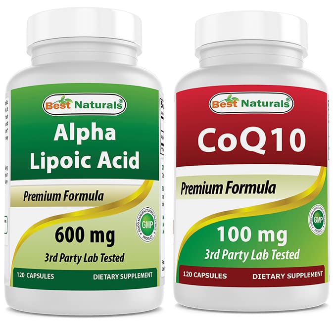 Best Aconals Alpha Lipoic Acid 600 mg & COQ10 100 mg