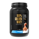 Maxler 100% Golden Whey Protein - 24g dari Protein per Serving - Premium Whiy Protein Powder untuk Pre Post Workout - Fast - Absorbing Whey Konsent, Isollate & Hydrolysate Blend - Salted Caramel 2 lb