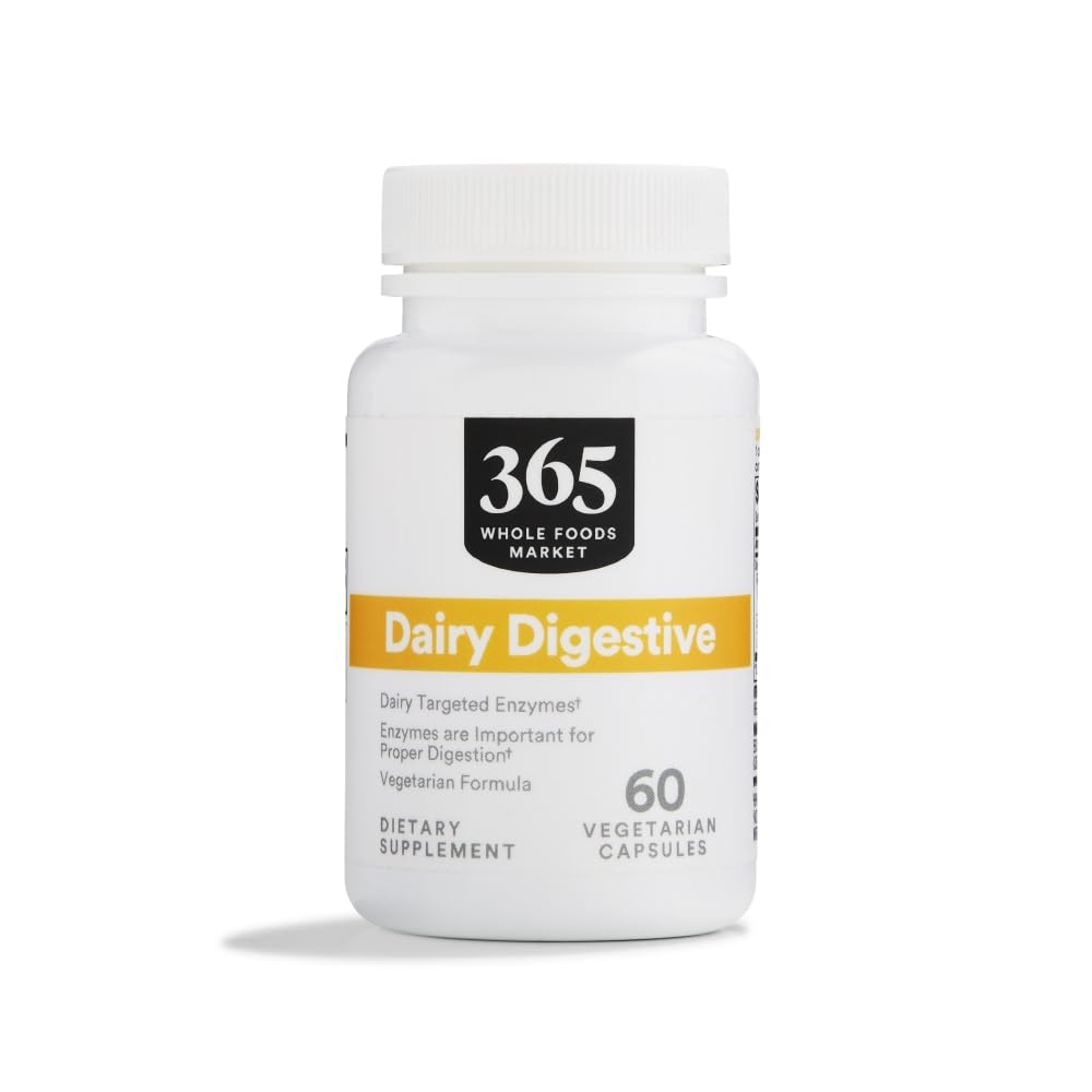 365 by Whole Foods Market, Dairy Digetsy Enzymes, 60 Count