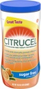 Citrucel Sugar Free Orange Flavor Methycelluose Therapy Powder untuk Regularitas, 16,9 ons, Pack of 4