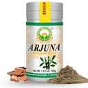 BASIC AYURVEDA AURVEDA Arjuna Bark Powder (Terminalia Arjuna): Secara tradisional Digunakan untuk Heart & Vitalitas Dukungan Murni & Natural 124; Non-GMO, Gluten- Gratis 124; 3.53 Oz (100g)