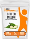BulkSuplements.com Bitter Melon Extract Powder - Bitter Melon Suplement, Bitter Gourd Extract - Herbal Supplement, Gluten Free, 750mg per Serving, 1kg (2.2 lbs) (Paket 1)