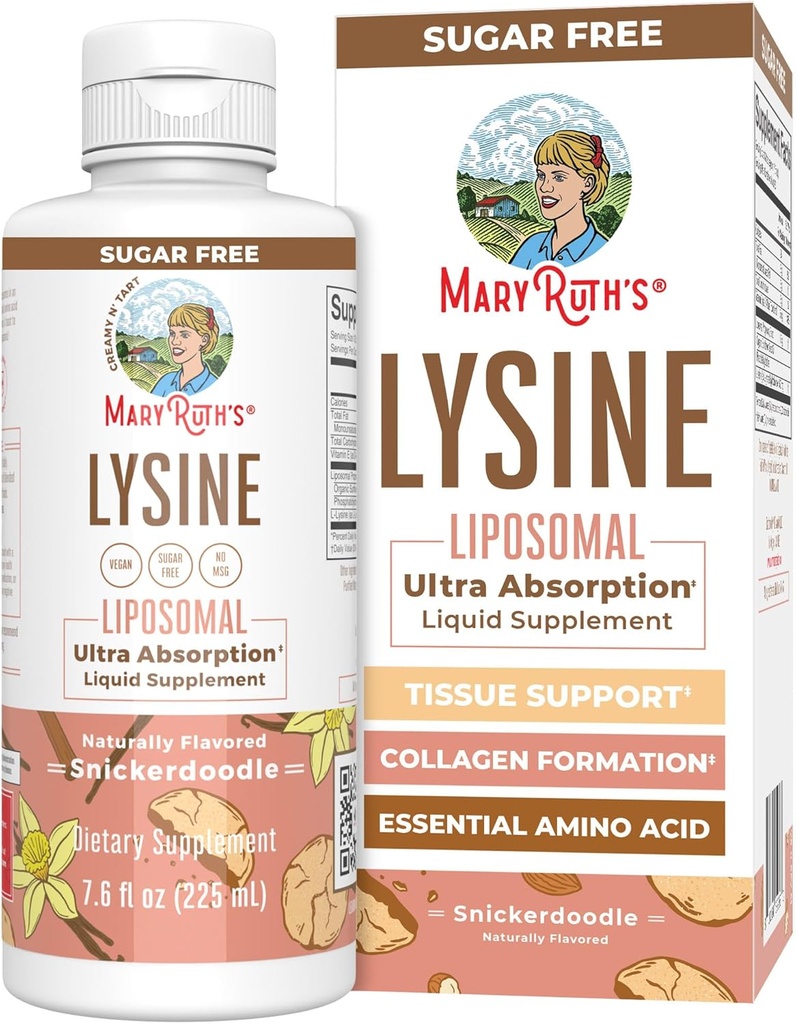 Suplemen Vegan Lysine oleh MaryRuth 's 124; Ultra Absorpsi 124; Lysine 500mg 124; Formasi Collagen Dukungan 124; Support Ammune: 124; Kesehatan & Wellness 124; Non GMO 124; Gluten Free 124; 30 Pegawai