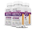 (3 Pack) Cepat Ripping Keto ACV Extreme Pill 1675MG Keto Dukungan Katup Kembang Alternatif ke Keto ACV Gummies Formulasikan Apel Cider Extra Virgin Air zaitun Daun Teh Hijau 180 Capsules