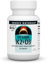 Sumber Vitamin K2 + D3 Bone & Heart Health Complex - dengan Vitamin D3, Vitamin K2 (MK-7) dan Kalsium - 30 Tablet