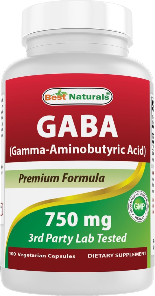 Terbaik Gaba 750 mg 100 Veggie Caps