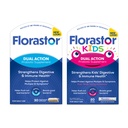 Parastor Family Probiotic Bundle - 30 ct Probiotic for Digetical + Ammune Health & 20 ct Kids Daily Probiotic - Unflashed Powder Sticks - Boost Good Bakteria & Flush Out The Bad