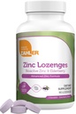 Zahler Elderberry Zinc Lozenges untuk Orang Dewasa & Anak - Zinc Zinc yang lezat & Sambucus Elderberry Lozenges untuk Dukungan Imune - Kosher, Dibuat di USA - Zinc Suplemen Pria & Perempuan (90 Cacah)