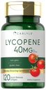 Carlyle Lycopene 40mg 124; 120 Softgels 124; Averally- Occurring Carotenoid 124; Non- GMO & Gluten Free Suplemen