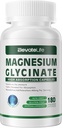 Magnesium Glycinate 400 MG per Serving 100% Pengampunan Tinggi, Lembut Pada Perut, Bukan-GMO, 180 Vegetarian Capsules