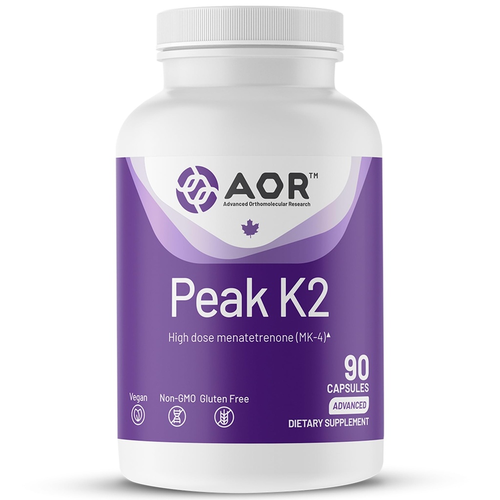 ATOR, Peak K2, Supports Bone and Cardiovaskular Health and Normal Blood Clotting, Dietary Supplemen, 90 porsi (90 kapsul)