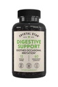 Crystal Star Digetical Supplement (60 Kapsul) - Herbal Gut Health Suplement That Helping with Occational Gas & Bloating - Peppermint, Aloe Vera, Slippery Elm & Ginger - Non-GMO