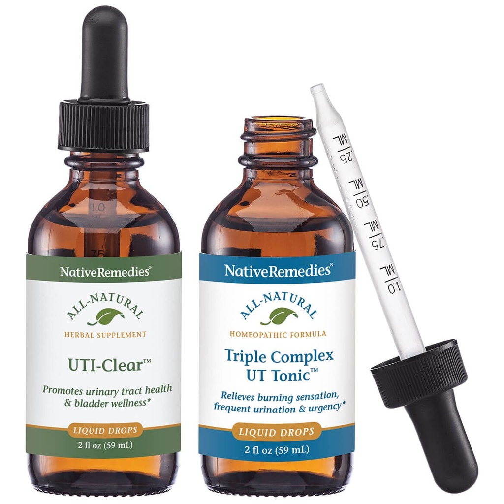 Remedies Native Urinary Health ComboPack - All Natural Supplement for Bladder and Urinary Tract Functioning and Health
