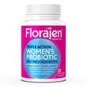 Floragen Women 's Complete Triple- Action Prebiotic + Probiotic + Postbiotic for Digetical & Imune Durane - Fast Relief from Constipation & Bloating - Gluten-Free - Vegan