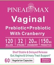 Vaginal Prebiotic + Probiotic with Cranberry, 120 Billion CFU, 32 Strains, 150mg Pregrapi