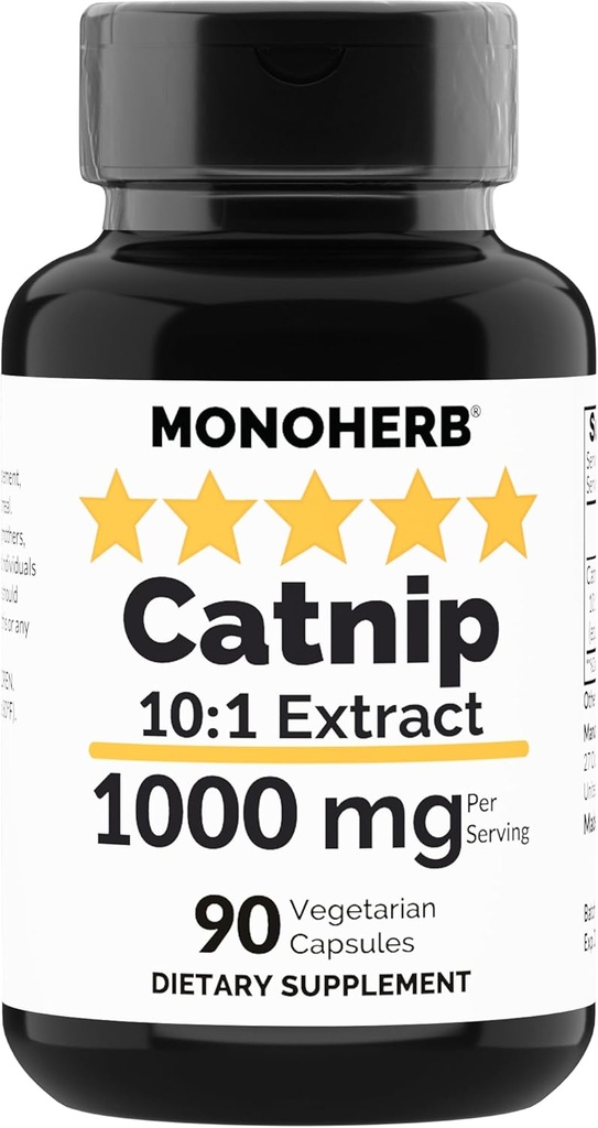 MontaHERB Catnip Ekstrak 1000 mg - 90 Vegetarian Capsules