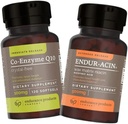 Co-Enzyme Q10 Kristal- Bebas (120 softgels) dan Endur- Acin Niacin