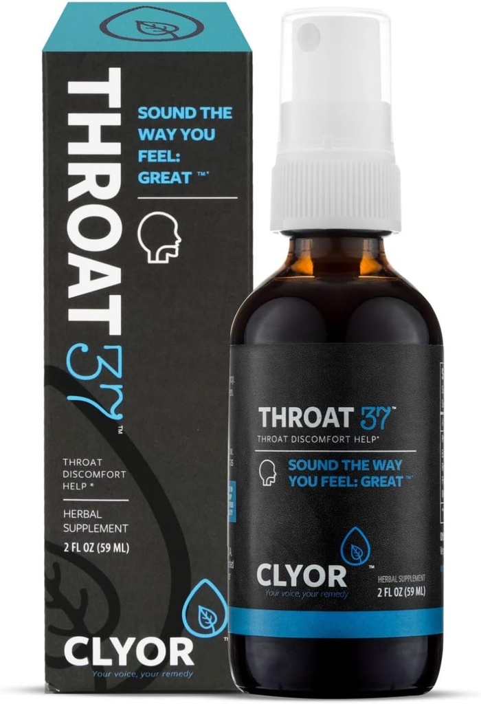 CLYOR PRAAT37-Natural Sore Throat Relief Spray