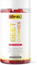 Bilofuel Beet Gummies - Energi Jantung Sehat & Dukungan Antioksidan, Sumber Nitrat Aman, 60 Cacah, 2 Gummi Per Serving