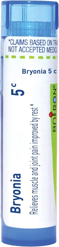Boiron Bronia 5C Homeopathic Medicine for Muscle & Joint Pain - 80 Pellets