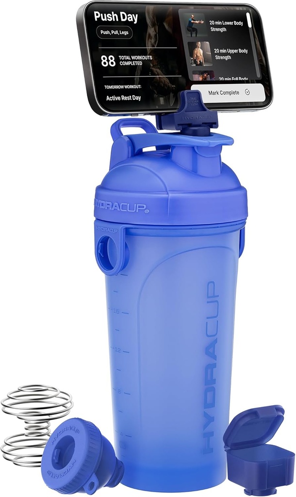 Protel Cup JailBreak Bottle (Generasi 1) - Free Your Shaker 124; Gunakan sebagai Tripod untuk Watch & Record Content 124; Mixes Shakes 126; Termasuk Call Clip, Pill Container, Funnel, Shaker Bottle & Dual Mixers