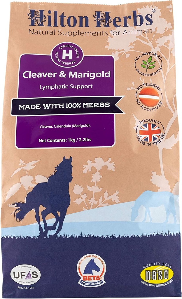 Hilton Herbs Cleavers & Marigold: Dukungan Lymphatic