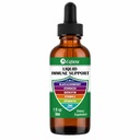 Zinc Quercetin Vitamin C D3 Liquid Immune Dukungan dengan Organic Echinacea Elderberry, Ammune Defense Drops for Aduls-- Vegan, Non-GMO, Gluten Free - 1 Fl Oz
