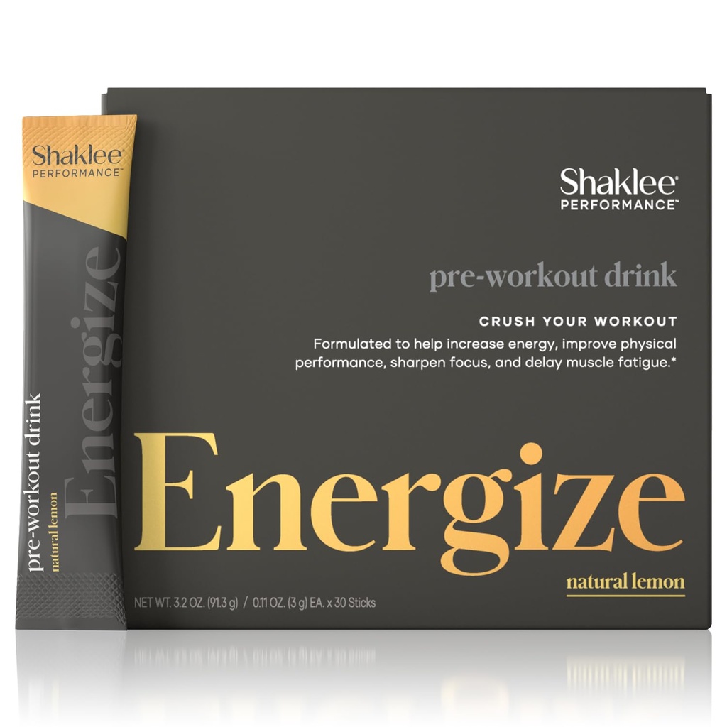 Shaklee - Performance Preformance Energy Drink - Green Tea Extract Lemon Flavor - Energy Boost